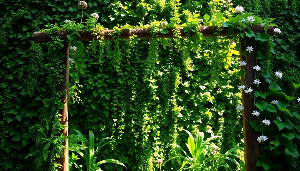 lush greenery vertical gardens