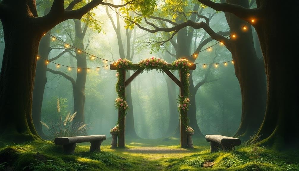 magical woodland escape retreat