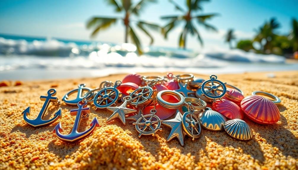 maritime themed keychain accessories