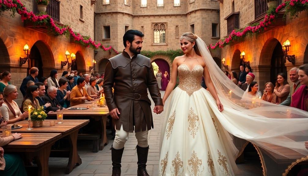 medieval wedding attire options