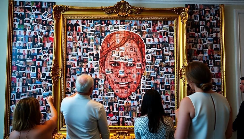mosaic memories guestbook creation