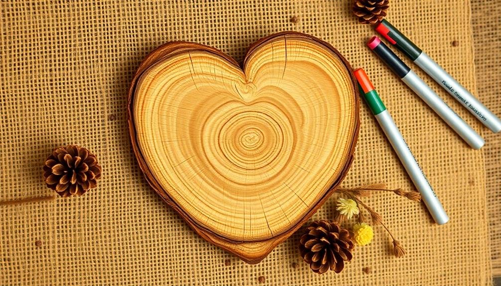 natural timber guestbook alternative