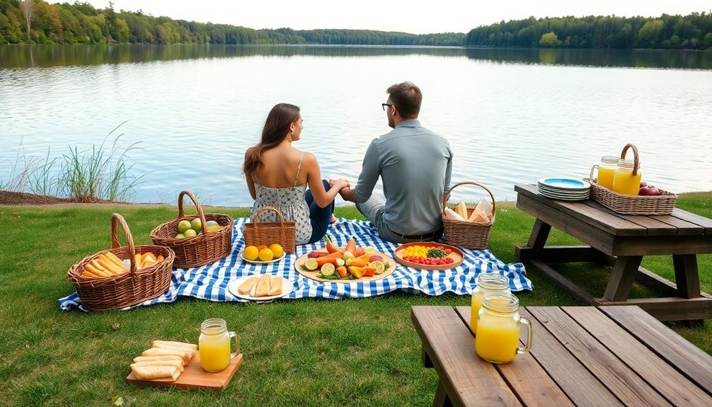 outdoor dining experience