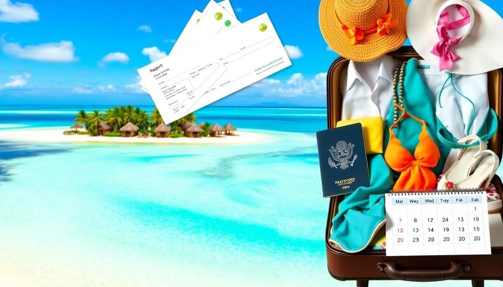 plan travel and lodging
