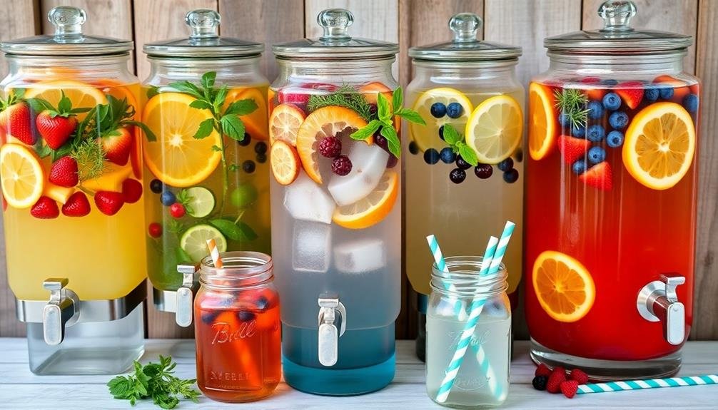 refreshing beverage dispensers available