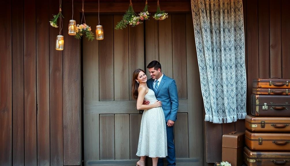 repurposed door photo background
