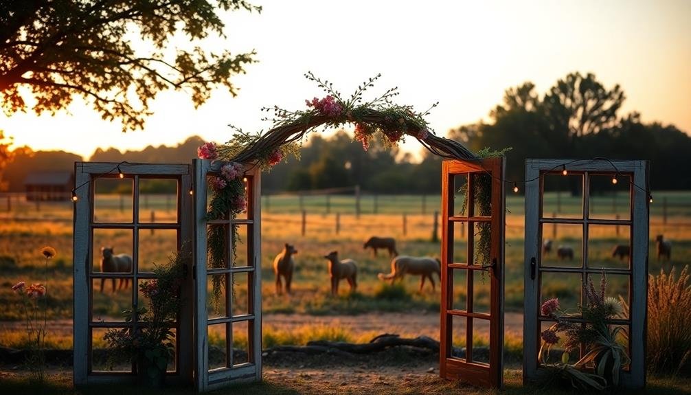 repurposed window frame creations