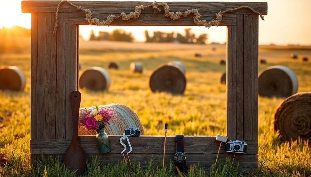 rustic wooden signage decor