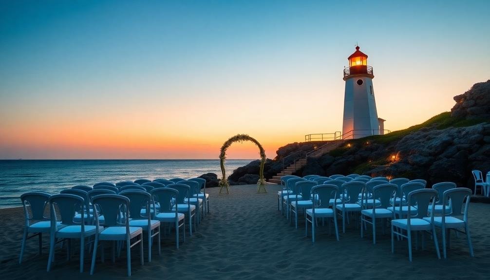 seaside wedding venue options