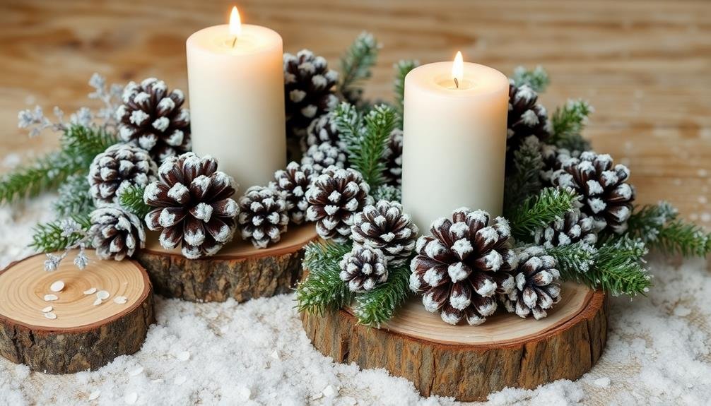 seasonal decor with nature