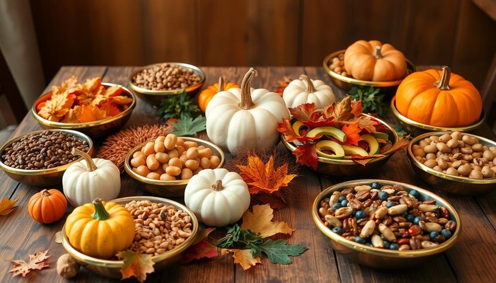 seasonal salad feast station