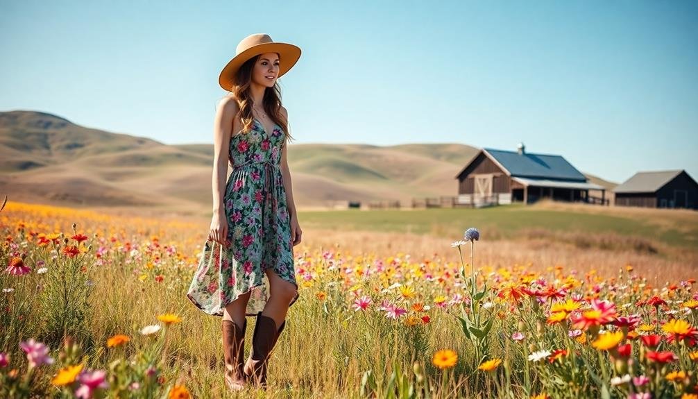 stylish country inspired attire