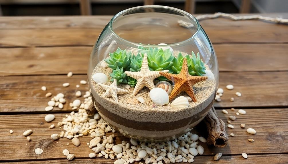 succulent sand terrarium designs