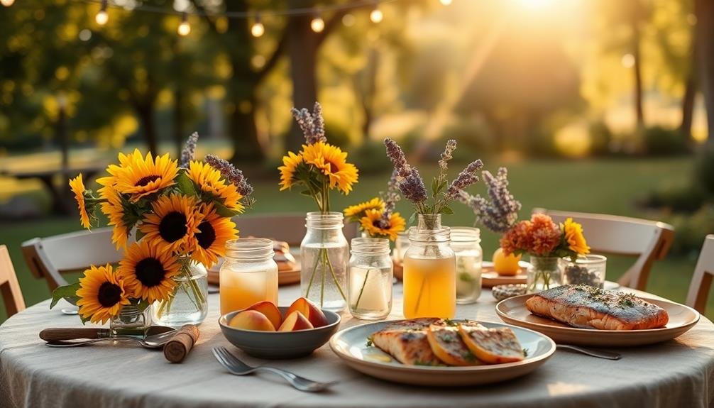 summer wedding food ideas