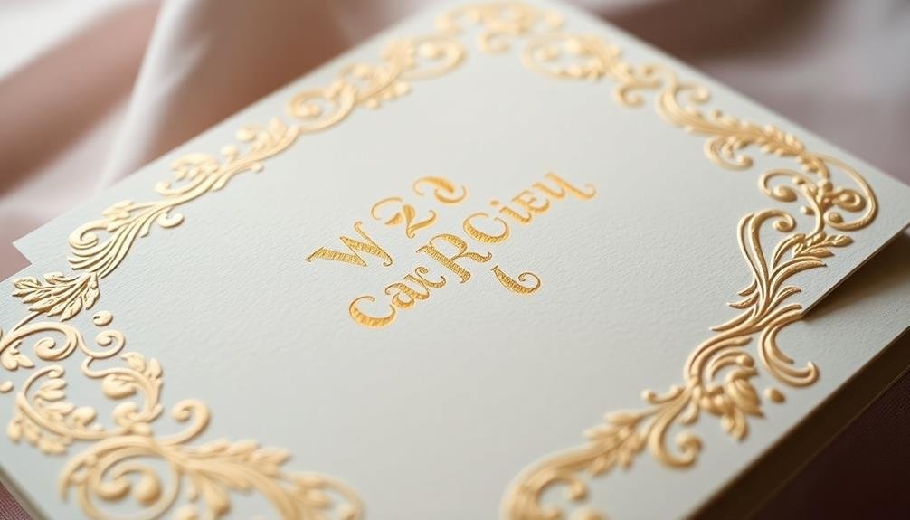 thermography enhances elegant textures