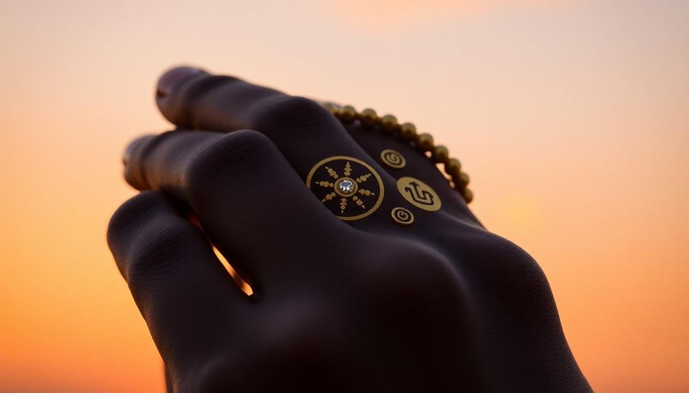 traditional african wedding rings