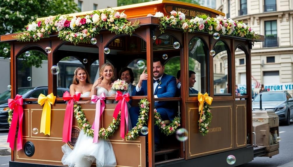 trolley party experience delight