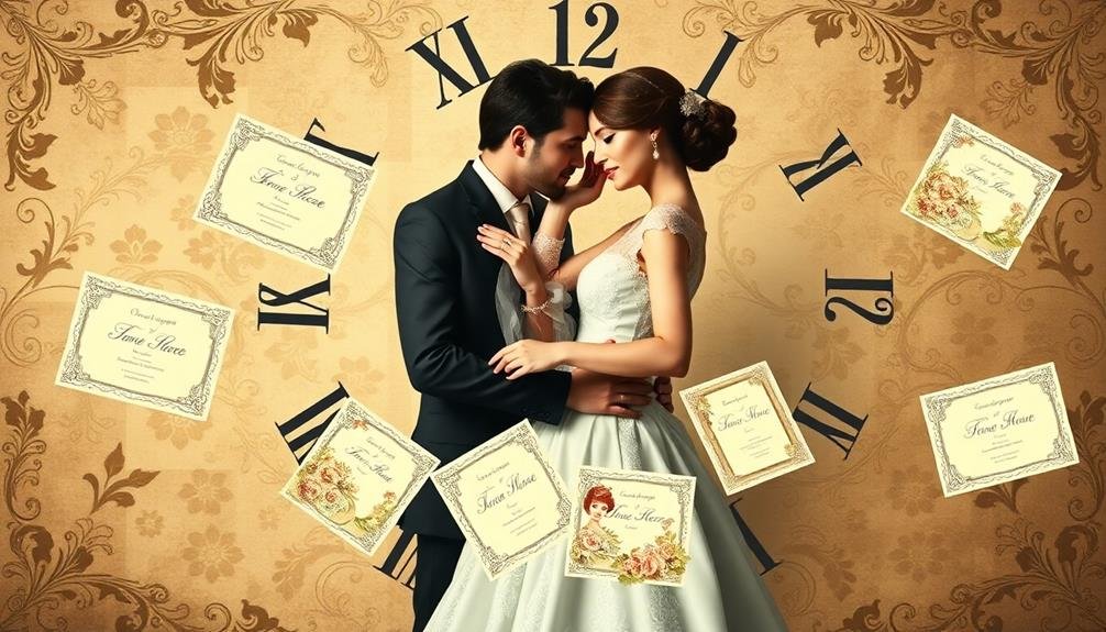 vintage inspired budget wedding invites