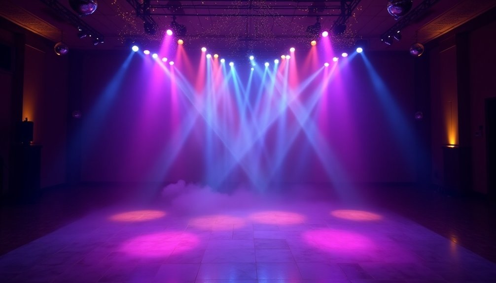 affordable dance floor lighting