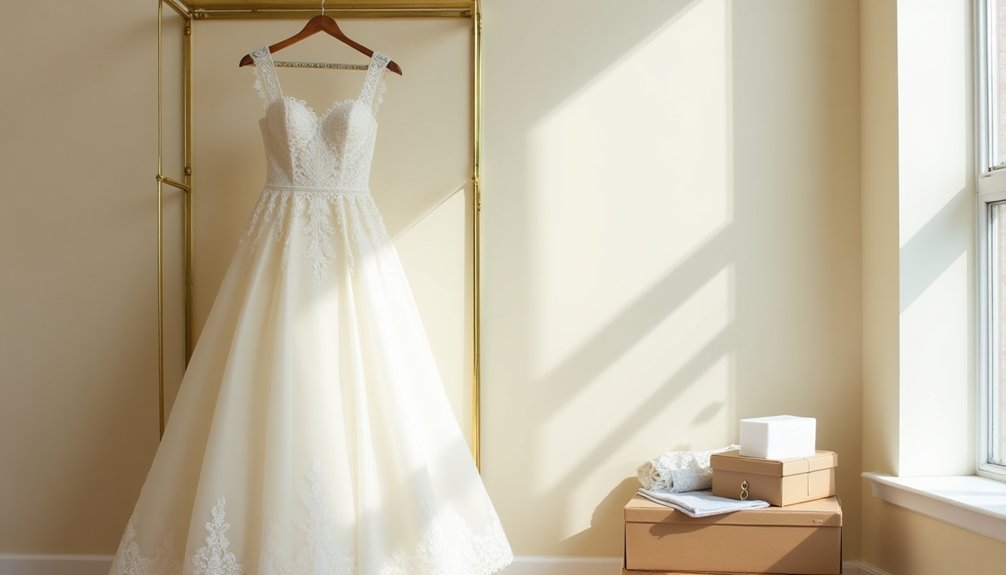 affordable wedding dress preservation