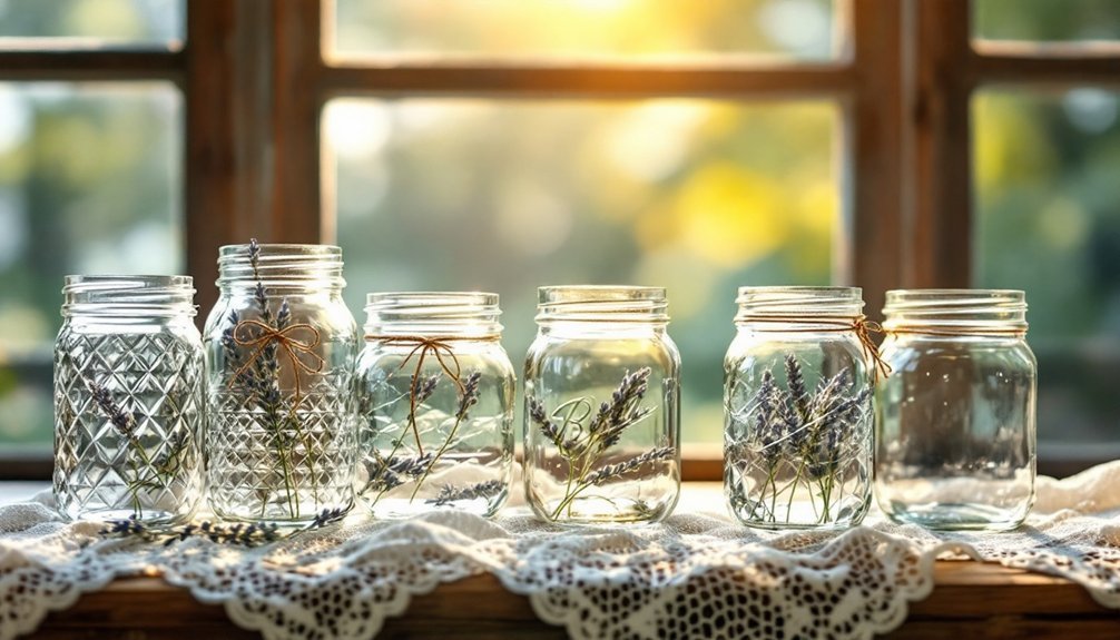 diy wedding gift jars