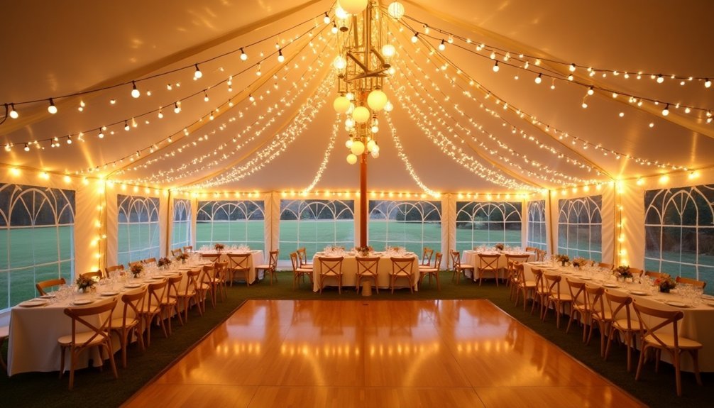 transformative outdoor wedding lighting