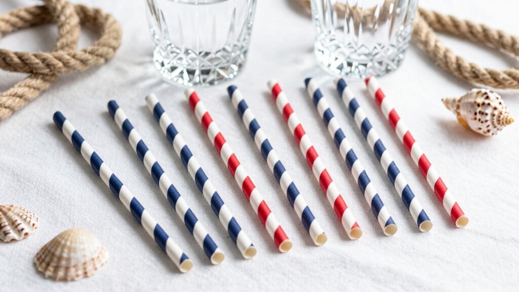 7 Best Striped Straws for Nautical Weddings in 2026